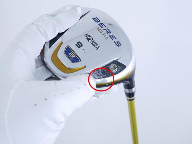 Fairway Wood : Honma : **มีบุบ ก้าน 3 ดาว** หัวไม้ 9 Honma Beres MG710 Loft 24 ก้าน ARMRQ UD49 Flex R (3 ดาว)