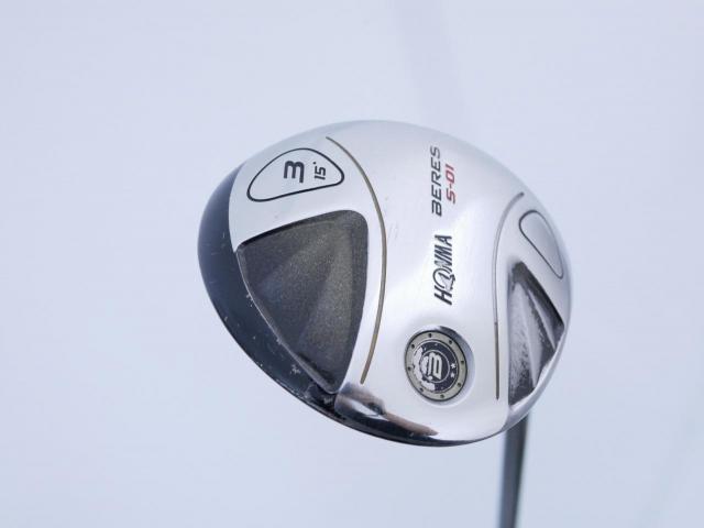 Fairway Wood : Honma : **มีบุบ** หัวไม้ 3 Honma Beres S-01 Loft 15 ก้าน ARMRQ 6 (49) Flex R (2 ดาว)