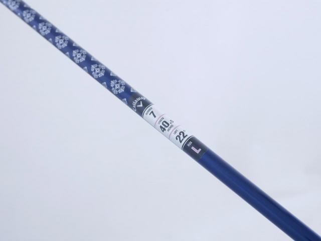 Lady club : All : หัวไม้ 7 Callaway Paradym MAX FAST (รุ่นปี 2023 Japan Spec.) Loft 22 ก้าน Mitsubishi ELDIO 40 Flex L