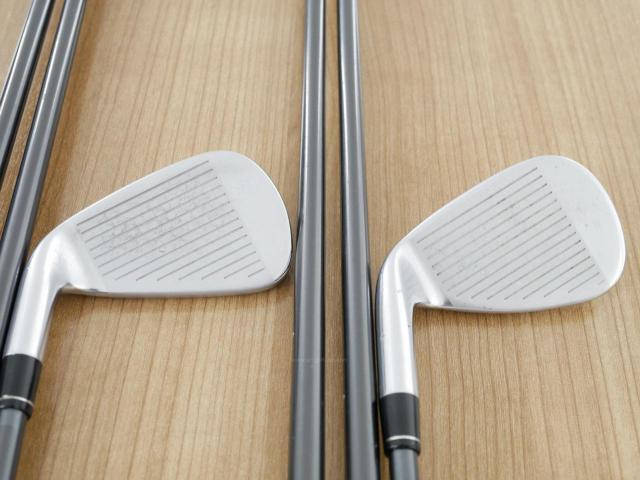 Iron set : Callaway : ชุดเหล็ก Callaway APEX DCB Forged (ปี 2022) มีเหล็ก 5-Pw (6 ชิ้น) ก้านกราไฟต์ Mitsubishi Diamana 55 Flex R