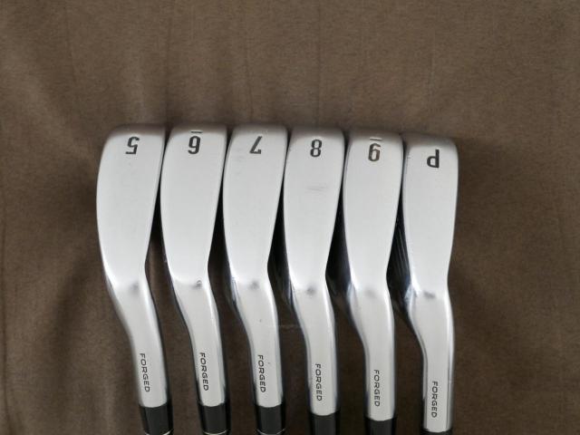 Iron set : Callaway : ชุดเหล็ก Callaway APEX DCB Forged (ปี 2022) มีเหล็ก 5-Pw (6 ชิ้น) ก้านกราไฟต์ Mitsubishi Diamana 55 Flex R