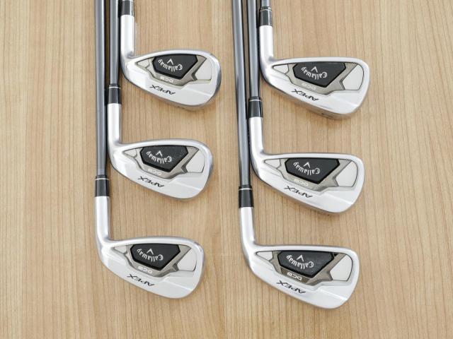 Iron set : Callaway : ชุดเหล็ก Callaway APEX DCB Forged (ปี 2022) มีเหล็ก 5-Pw (6 ชิ้น) ก้านกราไฟต์ Mitsubishi Diamana 55 Flex R
