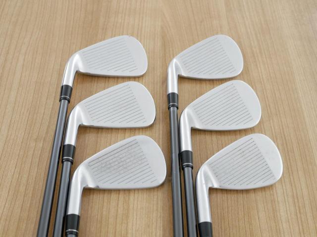 Iron set : Callaway : ชุดเหล็ก Callaway APEX DCB Forged (ปี 2022) มีเหล็ก 5-Pw (6 ชิ้น) ก้านกราไฟต์ Mitsubishi Diamana 55 Flex R