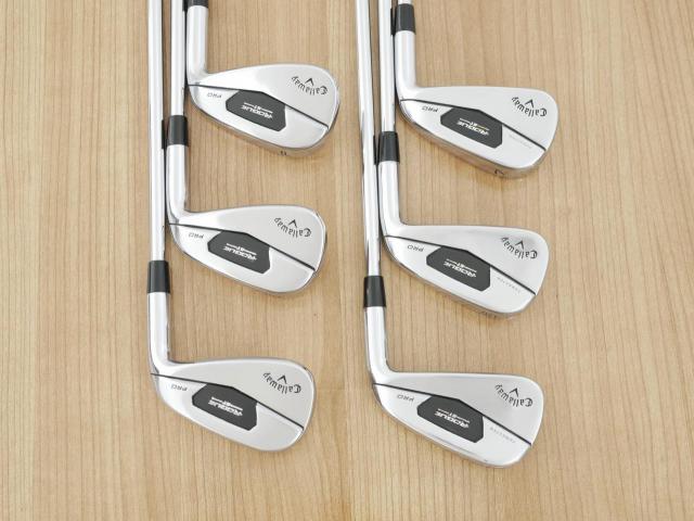 Iron set : Callaway : ชุดเหล็ก Callaway Rogue ST Pro (ออกปี 2022 คม นุ่ม แน่นมาก) มีเหล็ก 5-Pw (6 ชิ้น) ก้านเหล็ก Dynamic Gold 95 S200
