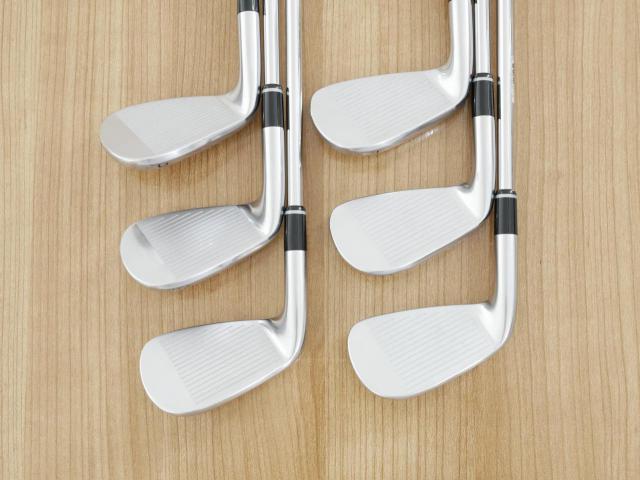 Iron set : PRGR : ชุดเหล็ก PRGR 01 Forged (Titanium Core ปี 2021) มีเหล็ก 5-Pw (6 ชิ้น) ก้านเหล็ก NS Pro Modus 105 Flex S