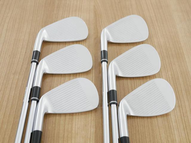 Iron set : PRGR : ชุดเหล็ก PRGR 01 Forged (Titanium Core ปี 2021) มีเหล็ก 5-Pw (6 ชิ้น) ก้านเหล็ก NS Pro Modus 105 Flex S