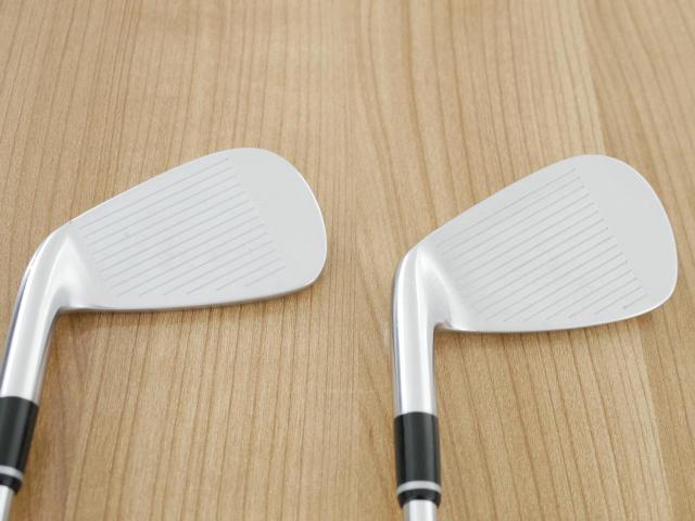 Iron set : PRGR : ชุดเหล็ก PRGR 01 Forged (Titanium Core ปี 2021) มีเหล็ก 5-Pw (6 ชิ้น) ก้านเหล็ก NS Pro Modus 105 Flex S