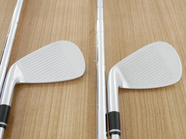 Iron set : PRGR : ชุดเหล็ก PRGR 01 Forged (Titanium Core ปี 2021) มีเหล็ก 5-Pw (6 ชิ้น) ก้านเหล็ก NS Pro Modus 105 Flex S
