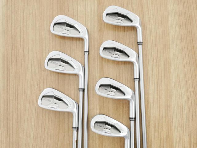 Iron set : XXIO : ชุดเหล็ก XXIO Forged 5 มีเหล็ก 5-Pw,Aw (7 ชิ้น) ก้านกราไฟต์ MX-5000 Flex S