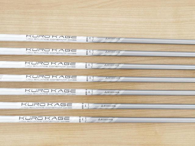 Iron set : Titleist : ชุดเหล็ก Titleist AP1 716 (ออกปี 2016) มีเหล็ก 5-Pw,Aw (7 ชิ้น) ก้านกราไฟต์ Mitsubishi KUROKAGE 65 Flex R