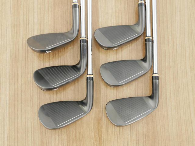 Iron set : Epon : ชุดเหล็ก EPON EF-02I Forged (ออกปี 2022 ใบใหญ่ ตีง่าย ไกล) มีเหล็ก 6-Pw,Aw (6 ชิ้น) ก้านเหล็ก NS Pro Zelos 8 Flex R