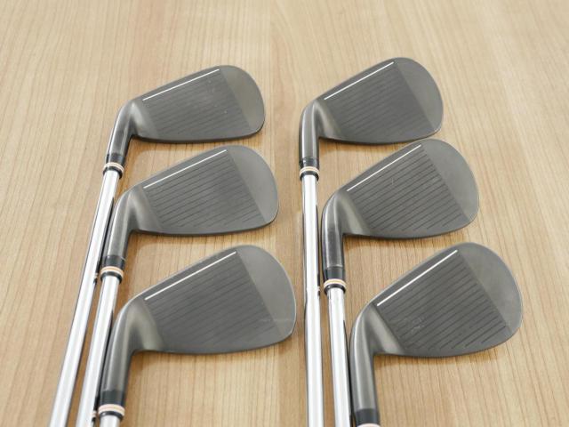 Iron set : Epon : ชุดเหล็ก EPON EF-02I Forged (ออกปี 2022 ใบใหญ่ ตีง่าย ไกล) มีเหล็ก 6-Pw,Aw (6 ชิ้น) ก้านเหล็ก NS Pro Zelos 8 Flex R
