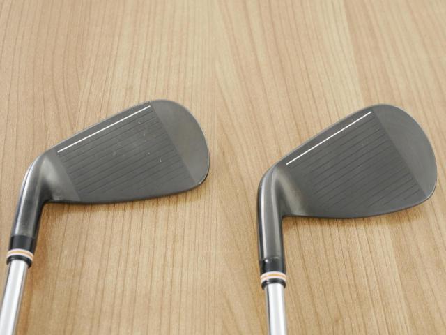 Iron set : Epon : ชุดเหล็ก EPON EF-02I Forged (ออกปี 2022 ใบใหญ่ ตีง่าย ไกล) มีเหล็ก 6-Pw,Aw (6 ชิ้น) ก้านเหล็ก NS Pro Zelos 8 Flex R