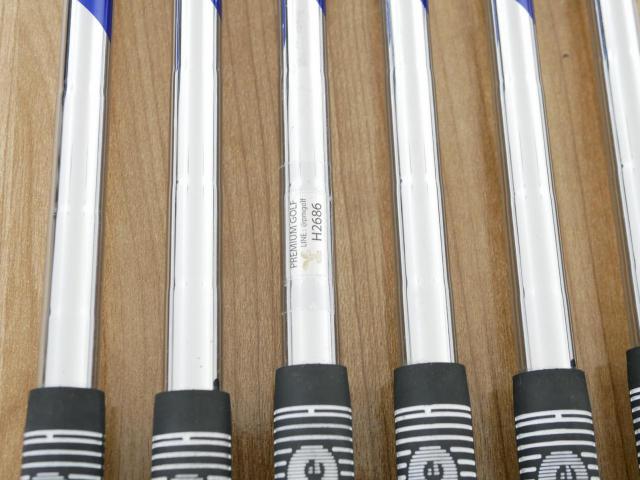 Iron set : Epon : ชุดเหล็ก EPON EF-02I Forged (ออกปี 2022 ใบใหญ่ ตีง่าย ไกล) มีเหล็ก 6-Pw,Aw (6 ชิ้น) ก้านเหล็ก NS Pro Zelos 8 Flex R