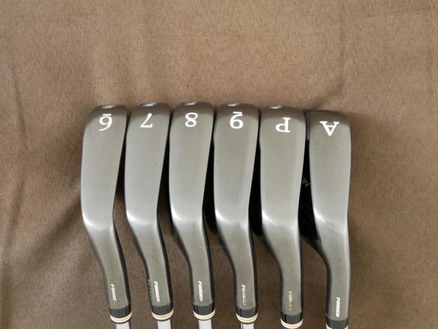 Iron set : Epon : ชุดเหล็ก EPON EF-02I Forged (ออกปี 2022 ใบใหญ่ ตีง่าย ไกล) มีเหล็ก 6-Pw,Aw (6 ชิ้น) ก้านเหล็ก NS Pro Zelos 8 Flex R