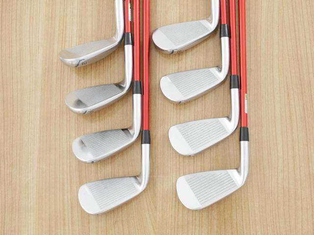 Iron set : Bridgestone : ชุดเหล็ก Bridgestone J15 (ตีง่าย ไกล) มีเหล็ก 5-Pw,Aw,Sw (8 ชิ้น) ก้านกราไฟต์ Tour AD Flex S