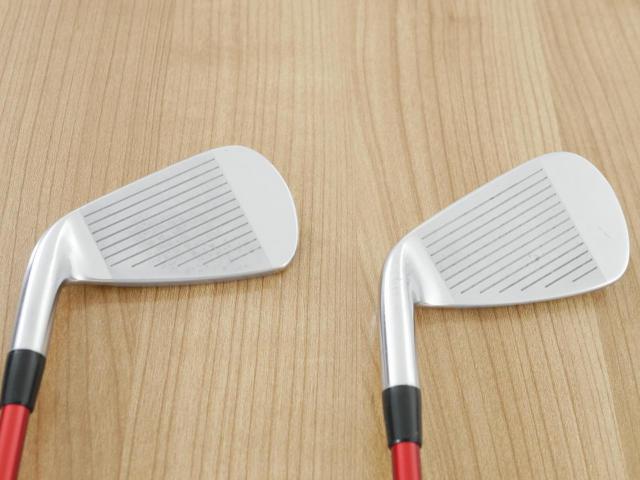 Iron set : Bridgestone : ชุดเหล็ก Bridgestone J15 (ตีง่าย ไกล) มีเหล็ก 5-Pw,Aw,Sw (8 ชิ้น) ก้านกราไฟต์ Tour AD Flex S