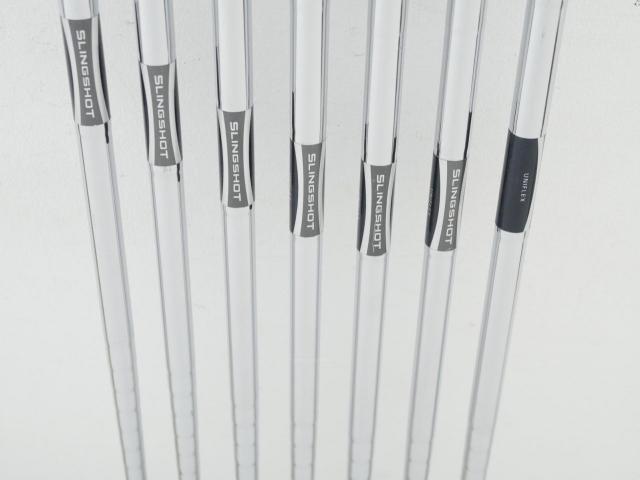Iron set : Other Brand : ชุดเหล็ก Nike Slingshot (ใบใหญ่ ตีง่าย) มีเหล็ก 5-Pw,Sw (7 ชิ้น) ก้านเหล็ก Flex S