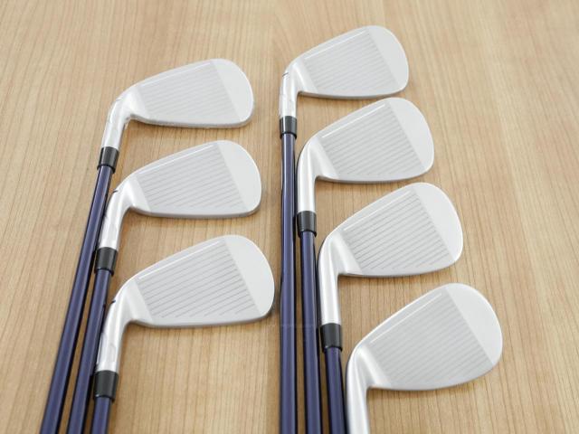 Iron set : Taylormade : ชุดเหล็ก Taylormade Qi (ออกปี 2024 Japan Spec.) มีเหล็ก 5-Pw,Sw (7 ชิ้น) ก้านกราไฟต์ Mitsubishi Diamana TM60 Flex S
