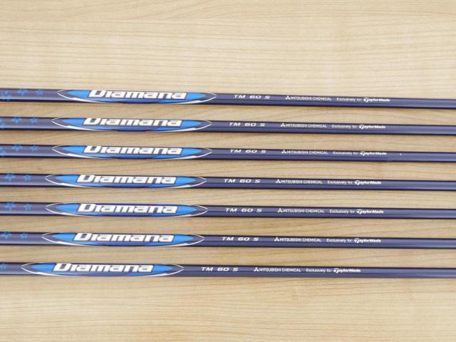 Iron set : Taylormade : ชุดเหล็ก Taylormade Qi (ออกปี 2024 Japan Spec.) มีเหล็ก 5-Pw,Sw (7 ชิ้น) ก้านกราไฟต์ Mitsubishi Diamana TM60 Flex S