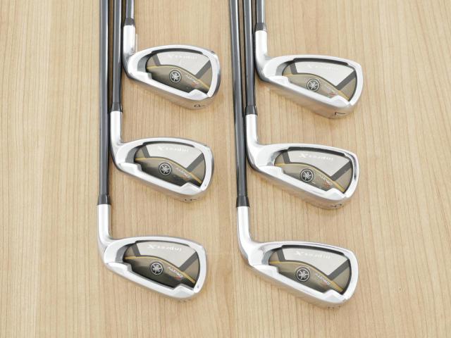 Iron set : Yamaha : ชุดเหล็ก Yamaha Inpres X Z Cavity (ใบใหญ่ เด้ง ไกล) มีเหล็ก 5-Pw (6 ชิ้น) ก้านกราไฟต์ Flex SR