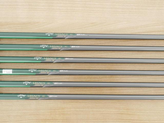 Iron set : Callaway : ชุดเหล็ก Callaway Legacy V (Forged) มีเหล็ก 5-Pw (6 ชิ้น) ก้านกราไฟต์ Flex SR