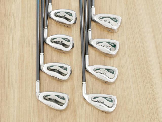 Iron set : XXIO : ชุดเหล็ก XXIO Impact Power Matching 5 มีเหล็ก 5-Pw,Aw,Sw (8 ชิ้น) ก้านกราไฟต์ MP-400 Flex R