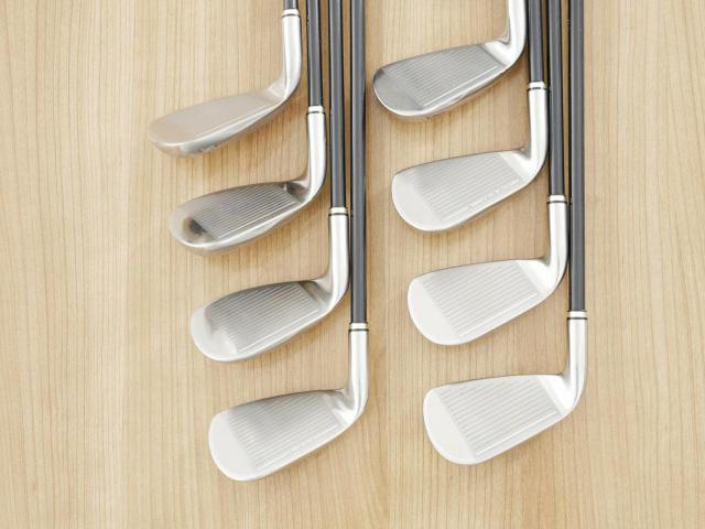 Iron set : XXIO : ชุดเหล็ก XXIO Impact Power Matching 5 มีเหล็ก 5-Pw,Aw,Sw (8 ชิ้น) ก้านกราไฟต์ MP-400 Flex R