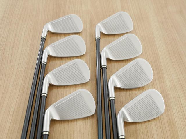 Iron set : XXIO : ชุดเหล็ก XXIO Impact Power Matching 5 มีเหล็ก 5-Pw,Aw,Sw (8 ชิ้น) ก้านกราไฟต์ MP-400 Flex R