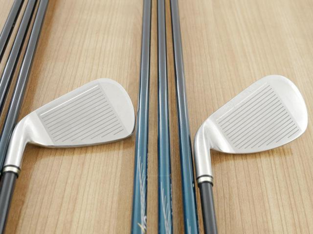 Iron set : XXIO : ชุดเหล็ก XXIO Impact Power Matching 5 มีเหล็ก 5-Pw,Aw,Sw (8 ชิ้น) ก้านกราไฟต์ MP-400 Flex R