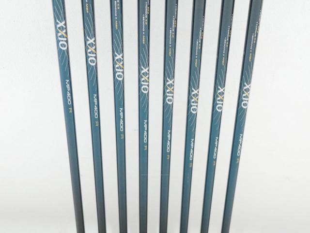 Iron set : XXIO : ชุดเหล็ก XXIO Impact Power Matching 5 มีเหล็ก 5-Pw,Aw,Sw (8 ชิ้น) ก้านกราไฟต์ MP-400 Flex R