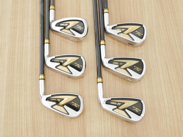 Iron set : Yonex : ชุดเหล็ก Yonex Royal E-Zone (รุ่นท๊อปสุด ก้านดีมาก หน้าเด้ง ตีไกลสุดๆ) มีเหล็ก 6-Pw,Aw (6 ชิ้น) ก้านกราไฟต์ NANOPREME Flex R