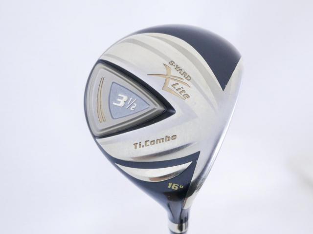 Fairway Wood : S-Yard : หัวไม้ 3 S-Yard X-Lite (หน้า Titanium เบา ง่าย ไกล) Loft 16 Flex R2