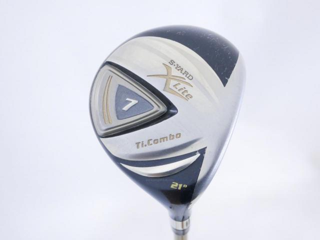 Fairway Wood : S-Yard : หัวไม้ 7 S-Yard X-Lite (หน้า Titanium เบา ง่าย ไกล) Loft 21 Flex R2