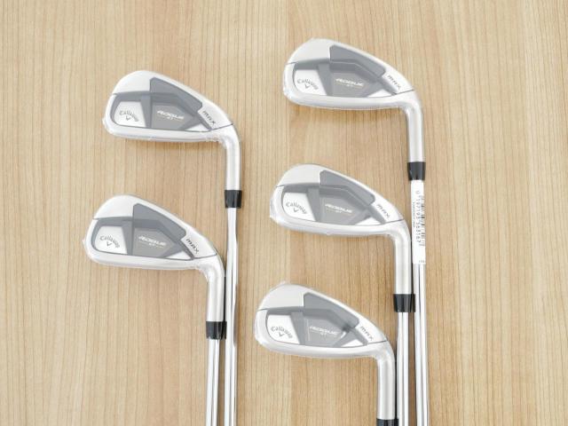Iron set : Callaway : **ของใหม่ ยังไม่แกะพลาสติก** ชุดเหล็ก Callaway Rogue ST Max (ออกปี 2022 ตีง่าย ไกลมาก) มีเหล็ก 6-Pw (5 ชิ้น) ก้านเหล็ก XP95 S300