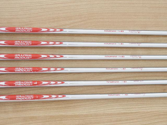 Iron set : Miura : ชุดเหล็ก Miura CB-2007 (Forged) มีเหล็ก 5-Pw (6 ชิ้น) ก้านเหล็ก NS Pro Modus 120 Flex S