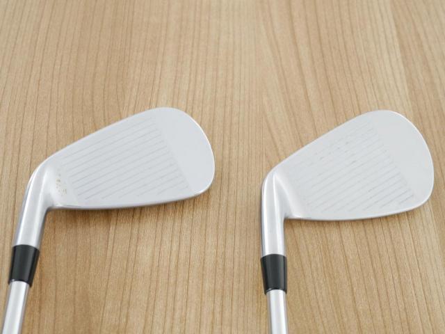 Iron set : PRGR : ชุดเหล็กกระเทย PRGR NEW Egg Forged (รุ่นปี 2020 ตีง่ายและไกลมากๆ เด้งสุดๆ COR 0.82) มีเหล็ก 6-Pw,Aw (6 ชิ้น) ก้านเหล็ก Dynamic Gold 105 S200