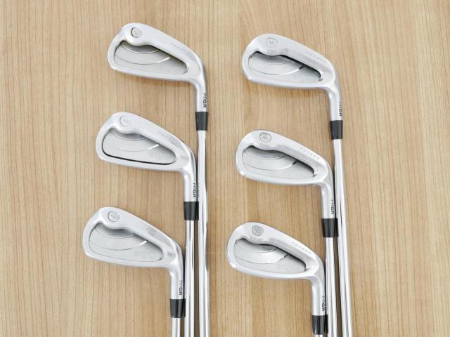 Iron set : PRGR : ชุดเหล็กกระเทย PRGR NEW Egg Forged (รุ่นปี 2020 ตีง่ายและไกลมากๆ เด้งสุดๆ COR 0.82) มีเหล็ก 6-Pw,Aw (6 ชิ้น) ก้านเหล็ก Dynamic Gold 105 S200