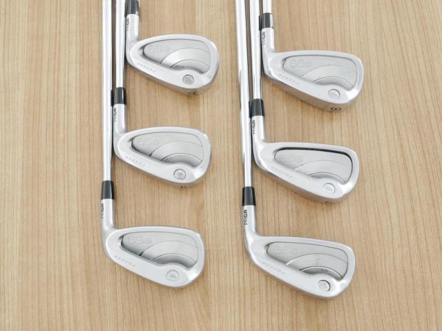 Iron set : PRGR : ชุดเหล็กกระเทย PRGR NEW Egg Forged (รุ่นปี 2020 ตีง่ายและไกลมากๆ เด้งสุดๆ COR 0.82) มีเหล็ก 6-Pw,Aw (6 ชิ้น) ก้านเหล็ก Dynamic Gold 105 S200