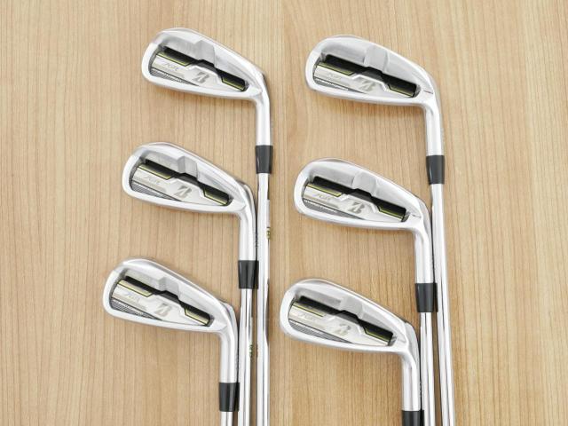 Iron set : Bridgestone : ชุดเหล็ก Bridgestone JGR Hybrid Forged (ตีไกลกว่าตัวอื่น 2 เบอร์) มีเหล็ก 5-P1 (6 ชิ้น) ก้านเหล็ก NS Pro ZELOS 8 Flex R