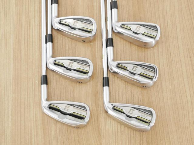 Iron set : Bridgestone : ชุดเหล็ก Bridgestone JGR Hybrid Forged (ตีไกลกว่าตัวอื่น 2 เบอร์) มีเหล็ก 5-P1 (6 ชิ้น) ก้านเหล็ก NS Pro ZELOS 8 Flex R