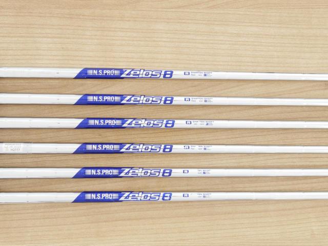 Iron set : Bridgestone : ชุดเหล็ก Bridgestone JGR Hybrid Forged (ตีไกลกว่าตัวอื่น 2 เบอร์) มีเหล็ก 5-P1 (6 ชิ้น) ก้านเหล็ก NS Pro ZELOS 8 Flex R