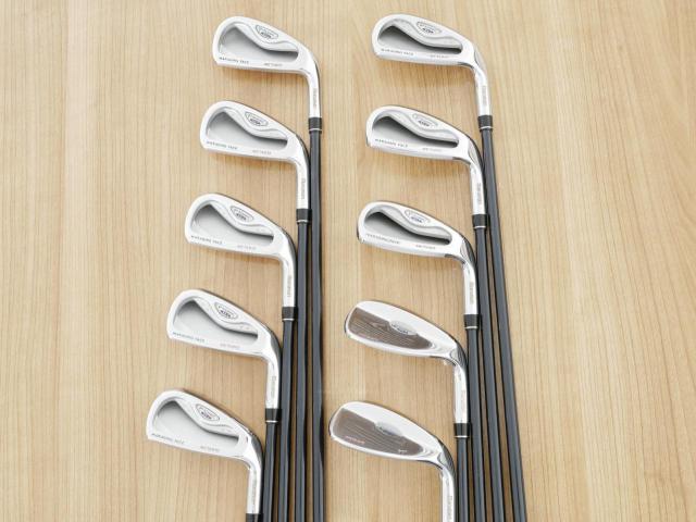 Iron set : Maruman : ชุดเหล็ก Maruman V-Sonic SS-1 Maraging (ใบใหญ่ ตีง่าย ไกล) มีเหล็ก 3-Pw,Aw,Sw (10 ชิ้น) ก้านกราไฟต์ Flex R