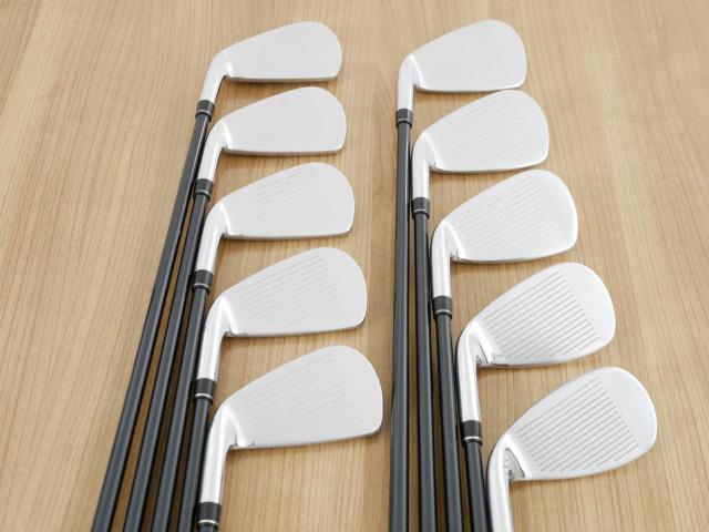 Iron set : Maruman : ชุดเหล็ก Maruman V-Sonic SS-1 Maraging (ใบใหญ่ ตีง่าย ไกล) มีเหล็ก 3-Pw,Aw,Sw (10 ชิ้น) ก้านกราไฟต์ Flex R