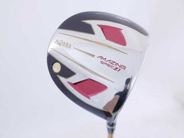 Driver : Honma : **ก้าน 3 ดาว** ไดรเวอร์ Honma Amazing Spec Z1 (เสียงดัง ตีง่าย ไกล) Loft 10 ก้าน ARMRQ 6 Flex R (3 ดาว)