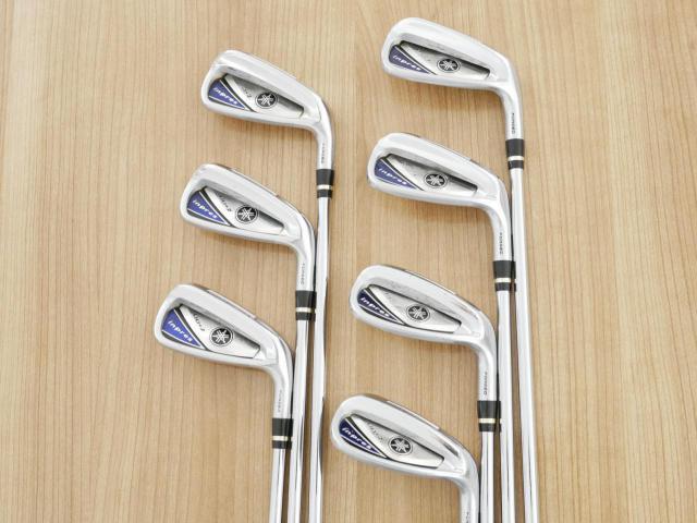 Iron set : Yamaha : ชุดเหล็ก Yamaha Inpres UD+2 (ออกปี 2019 ตีไกลที่สุด ไกลกว่าเหล็กทั่วไป 2 เบอร์ หน้าเด้ง COR 0.822) มีเหล็ก 6-Pw,Aw,As (7 ชิ้น) ก้านเหล็ก NS Pro Zelos 7 Flex R