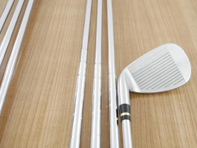 Iron set : Yamaha : ชุดเหล็ก Yamaha Inpres UD+2 (ออกปี 2019 ตีไกลที่สุด ไกลกว่าเหล็กทั่วไป 2 เบอร์ หน้าเด้ง COR 0.822) มีเหล็ก 6-Pw,Aw,As (7 ชิ้น) ก้านเหล็ก NS Pro Zelos 7 Flex R