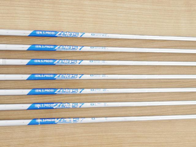 Iron set : Yamaha : ชุดเหล็ก Yamaha Inpres UD+2 (ออกปี 2019 ตีไกลที่สุด ไกลกว่าเหล็กทั่วไป 2 เบอร์ หน้าเด้ง COR 0.822) มีเหล็ก 6-Pw,Aw,As (7 ชิ้น) ก้านเหล็ก NS Pro Zelos 7 Flex R