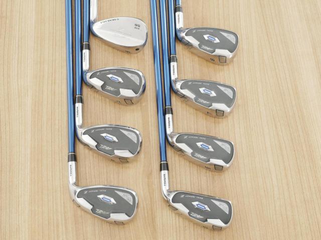 Iron set : Tsuruya : ชุดเหล็ก Tsuruya AXEL Dual Impact Z HM (หน้าเด้ง) มีเหล็ก 5-Pw,Aw,Sw (8 ชิ้น) ก้านกราไฟต์ Flex R