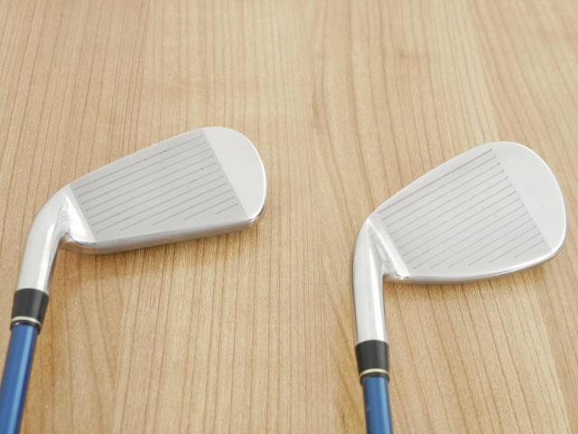 Iron set : Tsuruya : ชุดเหล็ก Tsuruya AXEL Dual Impact Z HM (หน้าเด้ง) มีเหล็ก 5-Pw,Aw,Sw (8 ชิ้น) ก้านกราไฟต์ Flex R